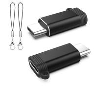 TiMOVO Adattatore da Lighting a USB-C, 2 PZ,Nero