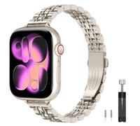 TiMOVO Cinturino Compatibile con Apple Watch Series 11 42,Luce delle Stelle