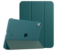 TiMOVO Cover Custodia Compatibile con iPad (A16) 11 Generazione 11 Pollici 2025/iPad 10 Generazione 10,9" 2022, Retro in PC Rigido Semi-Trasparente, Auto Sveglia/Sonno, Turchese