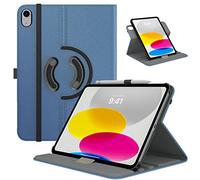 TiMOVO Cover Custodia per iPad 11 Gen A16 11"/10 Gen 10,9" 2022,Blu denim
