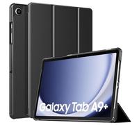 TiMOVO Cover per con Galaxy Tab A9+/A9 Plus 11" 2023 SM-X210/X216/X218, Sottile e Leggero, Cover Protettiva a Guscio Posteriore Rigido, Risveglio Automatico/Sleep, Nero