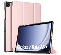 TiMOVO Cover per con Galaxy Tab A9+/A9 Plus 11" 2023 SM-X210/X216/X218, Sottile e Leggero, Cover Protettiva a Guscio Posteriore Rigido, Risveglio Automatico/Sleep, Rosa