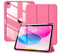 TiMOVO Cover per iPad A16 11. Gen 11"&10. Gen 10,9", Anguria Rossa