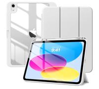 TiMOVO Cover per iPad A16 11. Gen 11"&10. Gen 10,9", Bianco