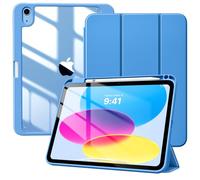 TiMOVO Cover per iPad A16 11. Gen 11"&10. Gen 10,9", Onda Blu