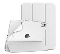 TiMOVO Cover per iPad 11 Pollici A16 2025 (11 Generazione)/iPad 10 Generazione 2022 10,9", Custodia Sottile protettiva Retro Traslucido in TPU, Funzione di Auto Sveglia/Sonno, Bianco
