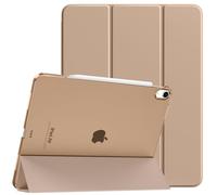 TiMOVO Cover per iPad Air 13 Pollici (M4 2026/M3 2025/M2 2024), Custodia Sottile Con Supporto, Supporta Touch ID, Auto Sveglia/Sonno con Retro Traslucido, LatteCaffè