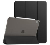 TiMOVO Cover per iPad Air 13 Pollici (M4 2026/M3 2025/M2 2024), Custodia Sottile Con Supporto, Supporta Touch ID, Auto Sveglia/Sonno con Retro Traslucido - Nero