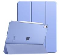 TiMOVO Cover per iPad Air 13 Pollici (M4/M3/M2), Lavanda Viola | Custodia Sottile Con Supporto, Supporta Touch ID, Auto Sveglia/Sonno, Retro Traslucido