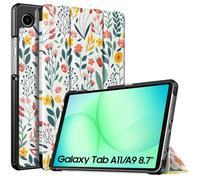 TiMOVO Cover per Samsung Galaxy Tab A11/A9 8,7 Pollici, Fiori