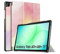 TiMOVO Cover per Samsung Galaxy Tab A11+ Plus/A9+ Plus 11 Pollici (2025/2023), Custodia Protettiva Leggera e Sottile con Cover Rigida, Auto Sveglia/Sonno, Arcobaleno