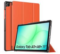 TiMOVO Cover per Samsung Galaxy Tab A11+ Plus/A9+ Plus 11 Pollici (2025/2023), Custodia Protettiva Leggera e Sottile con Cover Rigida, Auto Sveglia/Sonno, Arancione