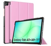 TiMOVO Cover per Samsung Galaxy Tab A11+ Plus/A9+ Plus 11 Pollici (2025/2023), Custodia Protettiva Leggera e Sottile con Cover Rigida, Auto Sveglia/Sonno, Fiore Rosa