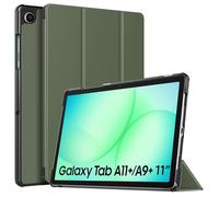 TiMOVO Cover per Samsung Galaxy Tab A11+ Plus/A9+ Plus 11 Pollici (2025/2023), Custodia Protettiva Leggera e Sottile con Cover Rigida, Auto Sveglia/Sonno, VerdePino