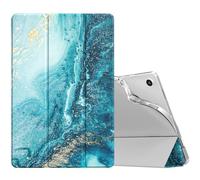 TiMOVO Cover per Samsung Galaxy Tab A9+/A9 Plus 11" 2023 SM-X210/X216/X218, Cover Posteriore Sottile e Morbido in TPU Traslucido, Risveglio/Sonno Automatico, Doratura