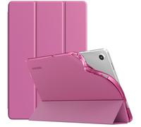 TiMOVO Cover per Samsung Galaxy Tab A9+/A9 Plus 11" 2023 SM-X210/X216/X218, Cover Posteriore Sottile e Morbido in TPU Traslucido, Risveglio/Sonno Automatico, Rosa Viola