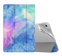 TiMOVO Cover per Samsung Galaxy Tab A9+/A9 Plus 11" 2023 SM-X210/X216/X218, Cover Posteriore Sottile e Morbido in TPU Traslucido, Risveglio/Sonno Automatico, Nebulose Fantastiche