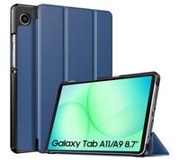 TiMOVO Cover Protettiva Compatibile con Samsung Galaxy Tab A11/A9 8,7 Pollici (2025/2023), Sottile e Leggero, Cover Protettiva a Guscio Posteriore Rigido, Blu Marino