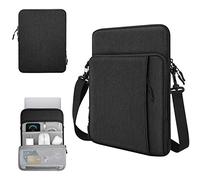 TiMOVO Custodia Laptop con Tracolla, 13,3-14 Pollici, Nero | Compatibile con MacBook Neo 13 Pollici 2026 Modello A3404 Chip A18 Pro, Borsa Trasporto Con Tracolla
