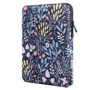 TiMOVO 9-11" Borsa per Tablet per iPad 11 Pollici A16 2025, iPad 10a Gen. 10.9", iPad 10.2", iPad Air 11 Pollici/5a/4a Gen.10.9", Galaxy Tab A9 Plus 11", Borsa per Smart Keyboard, Fiore Colorato