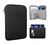 TiMOVO 9-11" Custodia per Tablet, Compatibile con iPad 11" A16 2025, iPad 10,9"/10,2"| Air 11", Galaxy Tab A9+ / A11 Plus 11", Borsa Protettiva con Tasche, Nero