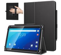 TiMOVO Custodia Universale per Tablet Android 10,1 con Anello per Penna Nero