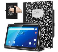 TiMOVO Custodia Universale per Tablet Android 10,1 Pollici, Quaderno Nero