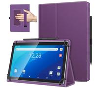 TiMOVO Custodia Universale per Tablet Android 10,1 Pollici, Viola Scuro