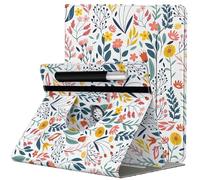 TiMOVO Custodia Universale per Tablet da 9-11 inch, Cover Protettiva con Supporto Girevole a 360 Gradi e Tasca per Penna per Tablet Schermo Tattile Android da 9 10 10.1 inch, Fiori