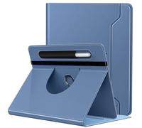 TiMOVO Custodia Universale per Tablet da 9-11 inch, Cover Protettiva con Supporto Girevole a 360 Gradi e Tasca per Penna per Tablet Schermo Tattile Android da 9 10 10.1 inch, Blu Denim