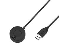 TiMOVO Dock di Ricarica Compatibile con Garmin Vivoactive 6/5/4/3, Venu 4/3/2, Fenix E/8/7/6/5, Forerunner 970/570/745/945, Dock Di ricarica Portatile con Cavo USB,Sincronizzazione dati USB, Nero