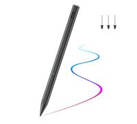 TiMOVO Penna stilo Magnetica Compatibile con Remarkable Paper Pro/Pro Move con Gomma, Penna Digitale con 4096 Sensibilità alla Pressione, Inclinazione, Rifiuto del Palmo e Punte di Ricambio, Nero