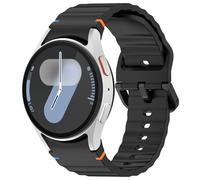 TiMOVO Sport Band Compatibile con Samsung Galaxy Watch 7/6/5/4 Band 40/44mm, Bands No Gap per Galaxy Watch FE 40mm, 5 pro 45mm, 6 Classic 43/47mm, 4 Classic 42/46mm, Nero