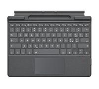 TiMOVO Tastiera Italiana Compatibile con Microsoft Surface Pro 11/10/9/8/X, Tastiera QWERTY con Trackpad e Portapenna, Grigio