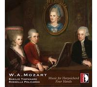 Timpanaro Basilio - Mozart: Music For Harpsichord Four Hands
