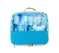 Timpfee 13 kit per la cura della salute e la toelettatura del bambino, set di strumenti portatili per la cura dei bambini, include forbici per tagliaunghie, pettine per capelli, detergente per naso