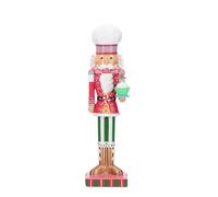 TIMSTOR Decorazione Natalizia Soldatino Schiaccianoci 50cm Poliresina