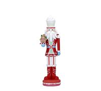 TIMSTOR Schiaccianoci Nutcracker Pan di Zenzero 32cm Poliresina Decorazione Nata
