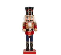 TIMSTOR Soldatino Schiaccianoci di Natale con Tamburo 25,5cm in Legno