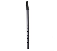 Tin Penny Whistle 6 fori fischio irlandese flauto strumento C D chiave metallo e ABS costruito per musica tradizionale e moderna (chiave C nera)