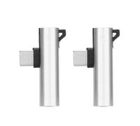 Tin Plated Copper Wire USB-C Adapter, Lightweight And Portable & Wide Compatibility For Convenient Connectivity On The Go (2PCS)