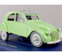 TIN6 Atlas 1/43 TINTIN en Voiture : Citroën 2 CV 1949 Occasion