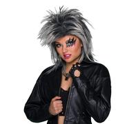 Tina Bicolore Parrucca Mullet Donna 1980s 80s Accessorio Vestito Adulti Rocker