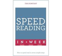 Tina Konstant Speed Reading In A Week (Tascabile)