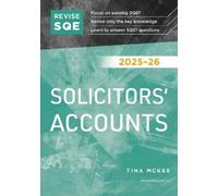 Tina McKee Revise SQE Solicitors' Accounts 2025/26 (Tascabile)