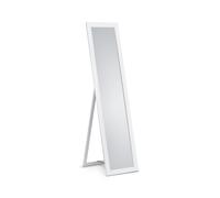 TINA SPECCHIO DA TERRA CON CORNICE LISCIA 40X160CM BIANCO