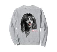 Tina Turner Airbrush Red Lips And Sparkle Felpa
