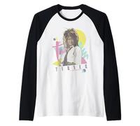 Tina Turner Geometric Eighties Maglia con Maniche Raglan