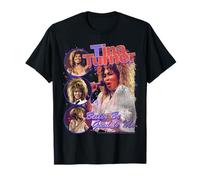 Tina Turner Mixed Retro Collage Maglietta