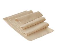 TinaKim coste per polsini e materiale in vita, tessuto in Jersey a coste, per giacca felpa pantaloni cucito (albicocca, 90x16cm)